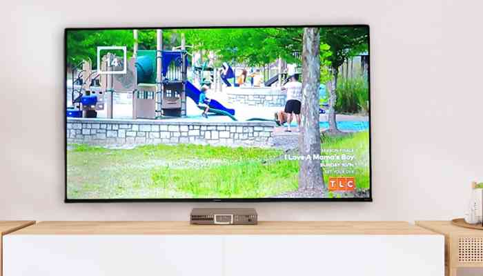 Hisense A6G – Vorderansicht