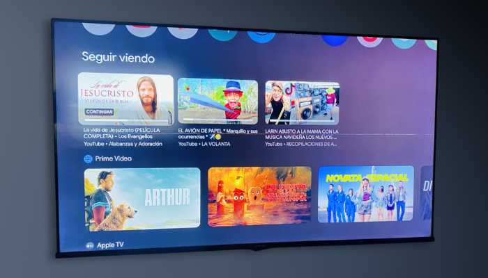 Hisense A7N Bildschirmblendungstest